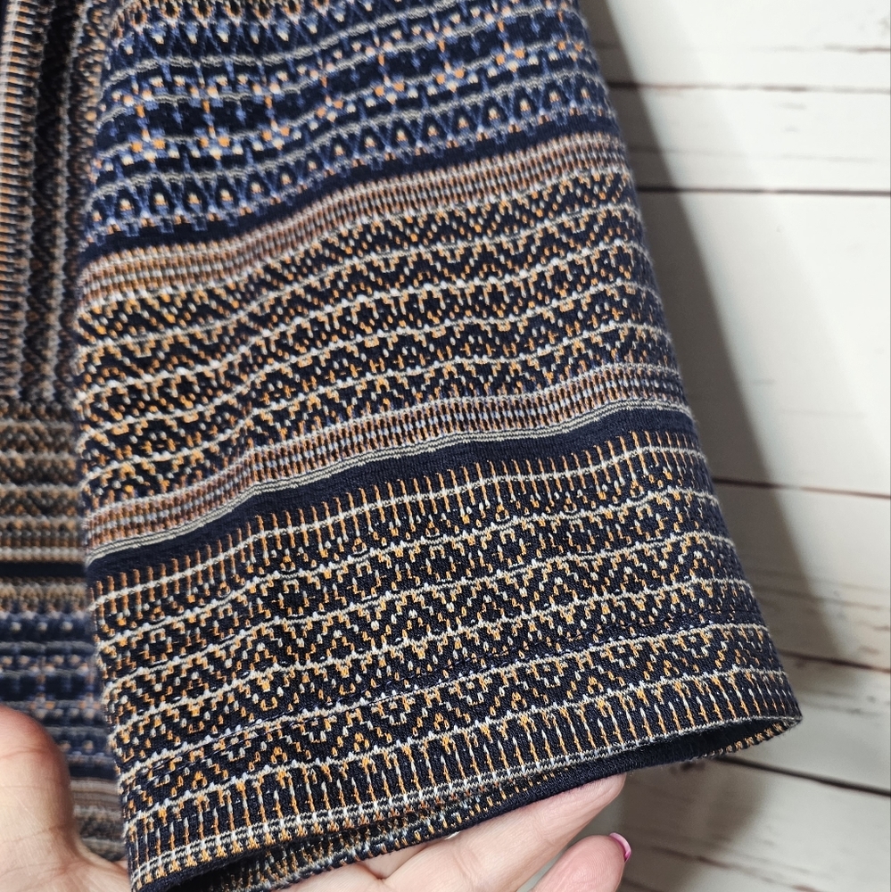 Westport Multi Pattern Stripe Open Front Topper - image 8